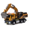 (Box set) Simulation 1:50 scale Jiaye Fire Protection Engineering Sanitation Alloy Vehicle Model Ornament with sound and light toy Application Scenario